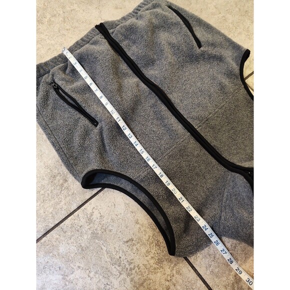 Eddie Bauer EBTEK Fleece Vest Grey Men’s Size Large Measurements Included - Picture 2 of 13